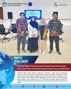 Politeknik Negeri fakfak Lakukan Dialog Kampus Berdampak: Inovasi dari Timur untuk Masa Depan Bangsa Bersama RRI Fakfak