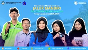 Hubungan Masyarakat Politeknik Negeri Fakfak Papua Barat Instagram: @info.polinef Youtube: PolinefTV Email: info@polinef.id Website: www.polinef.ac.id Linkedin: Politeknik Negeri Fakfak Facebook Page: Politeknik Negeri Fakfak