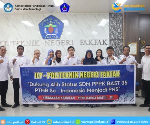Direktur Polinef Terima Aspirasi Aksi Gabungan Tendik dan Dosen PPPK Jadi PNS di Gedung Ketahanan Pala