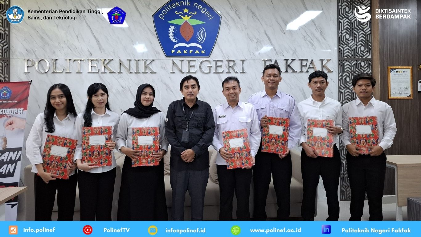 Politeknik Negeri Fakfak Serahkan SK dan SPMT CPNS TA 2024